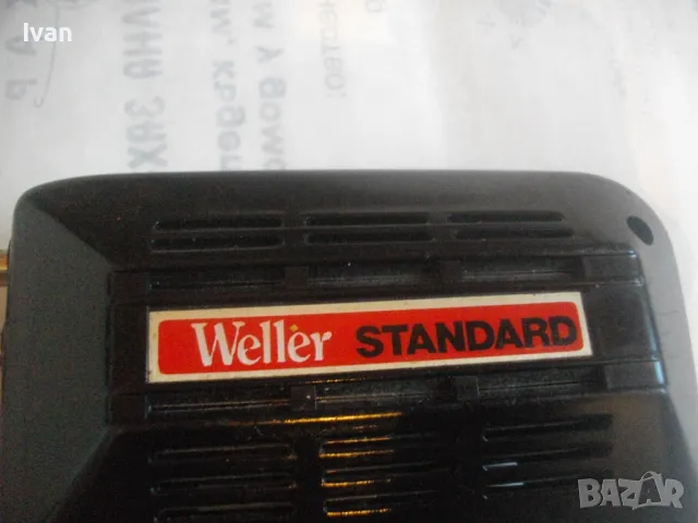 ОРИГИНАЛЕН WELLER НЕМСКИ ЕЛЕКТРИЧЕСКИ ИНДУКЦИОНЕН ПОЯЛНИК СТАРО КАЧЕСТВО 100 ВАТА БАКЕЛИТ КОРПУС , снимка 8 - Поялници и запояване - 48562850