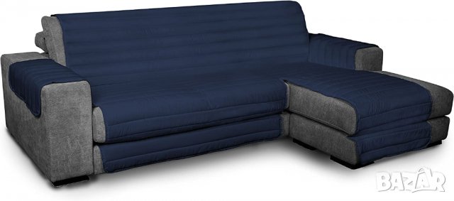 Италианско спално бельо CDDX 290 Елегантни калъфи за дивани, тъмно синьо 290 см, микрофибър, снимка 1 - Спално бельо - 39963722