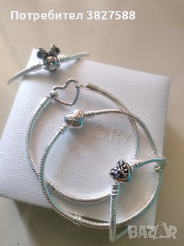 Сребърни гривни с печат Pandora 