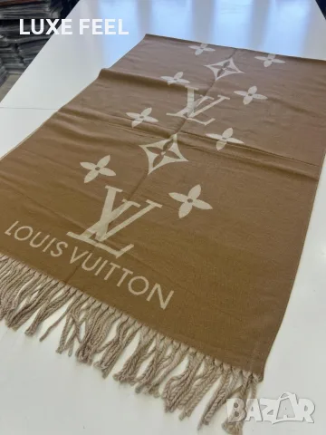 Hermes ⚜️ Louis Vuitton ⚜️ Burberry ⚜️Дамски Кашмирени Шалове 