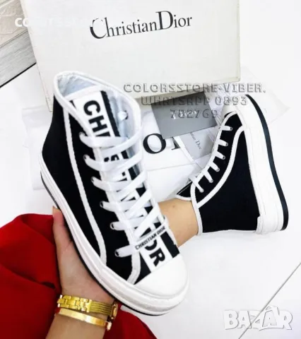 Дамски черни кецове  Christian Dior-BR155U