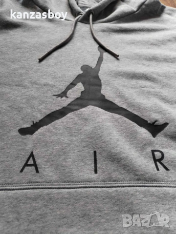 NIKE JORDAN - страхотно мъко горнище КАТО НОВО ХЛ, снимка 4 - Спортни дрехи, екипи - 53622840