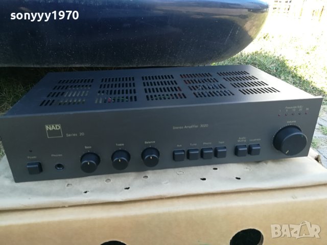 *ЛЕГЕНДАРНИЯТ NAD 3020 STEREO AMPLIFIER-ВНОС GERMANY 0909231715L2EWC, снимка 6 - Ресийвъри, усилватели, смесителни пултове - 42133774