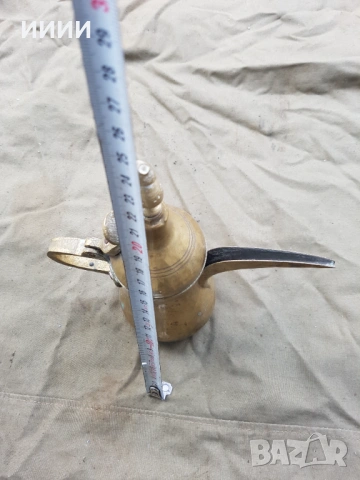 Османски чайник ибрик с печат , снимка 5 - Антикварни и старинни предмети - 53141909