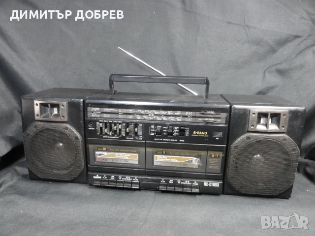 СТАР РЕТРО ДВУКАСЕТЪЧЕН РАДИО КАСЕТОФОН PANASONIC RX-CT800