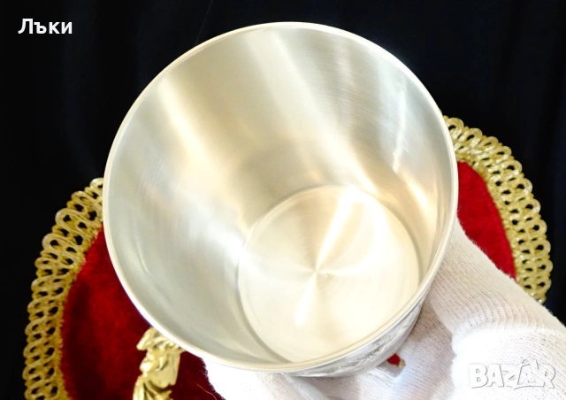 Калаена халба с ловни сцени Куче,Дивеч,Елен,Пушки. , снимка 7 - Антикварни и старинни предмети - 53660686