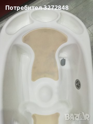 Италианска анатомична бебешка вана ,,Cam" с сифон 95/53/22см, снимка 7 - За банята - 41911525
