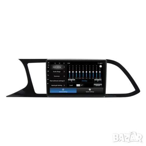 Мултимедия, Двоен дин за SEAT LEON, Андроид, 9", кола, 2 Дин навигация за СЕАТ ЛЕОН плеър с Android, снимка 4 - Аксесоари и консумативи - 40621391