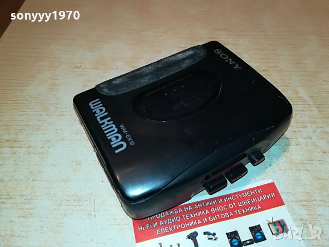 sony wm-ex12 walkman-внос germany 0303222004, снимка 5 - Радиокасетофони, транзистори - 35984049