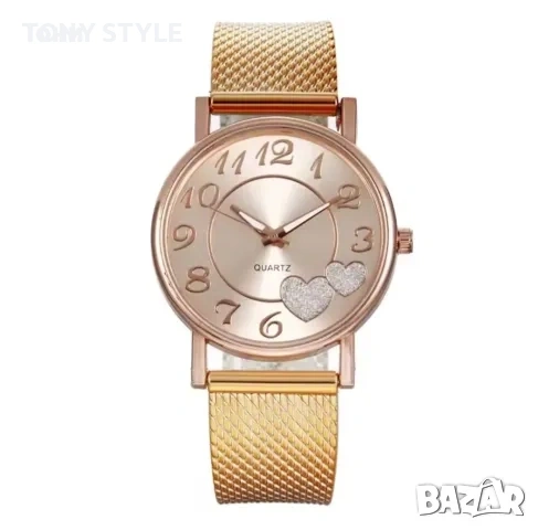 Нов Елегантен Дамски Часовник , снимка 2 - Дамски - 53686501