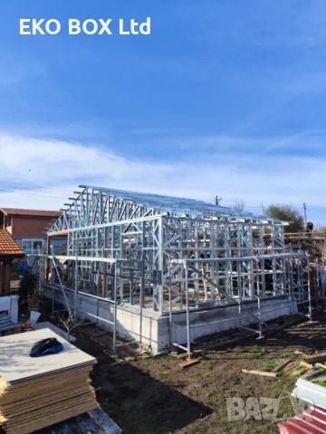 Сглобяеми Къщи с метална конструкция-производство, доставка и монтаж, снимка 4 - Монтажи - 37936987