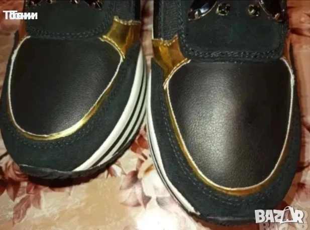  GEOX RESPIRA Оригинал Италиански Дамски Маратонки Изцяло от Естествена Кожа Нови 39, снимка 7 - Маратонки - 53485476