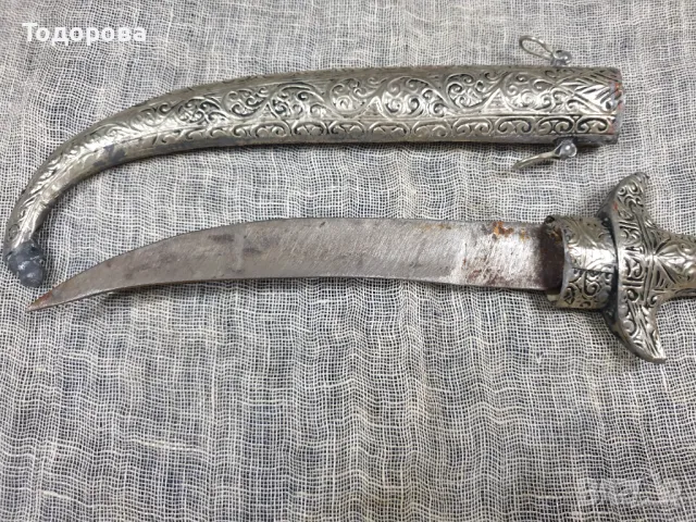 Оригинална ритуална кама,кинжал,кумая, снимка 7 - Антикварни и старинни предмети - 49418153