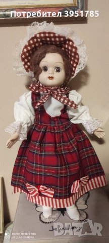 Ретро кукла, снимка 2 - Кукли - 52631291