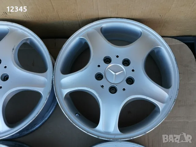 16’’5x112 originalni za mercedes 16”5х112 оригинални за мерцедес-№538, снимка 5 - Гуми и джанти - 48625026