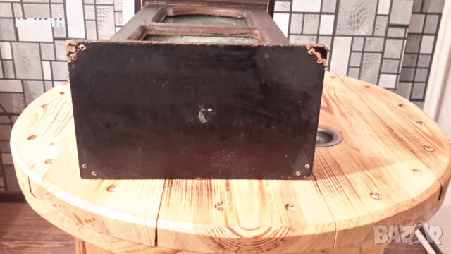 Дървен часовник на батерии височина 40см ширина 20,5см дебелина 11,5см има забележки , снимка 10 - Стенни часовници - 35814420