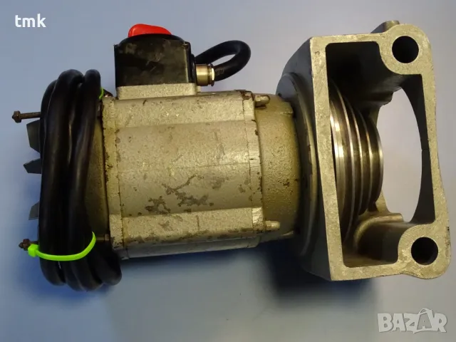 Електромотор+ремъчна шайба LECHMOTOREN DVF08-2K 0.75kW 380V, снимка 10 - Резервни части за машини - 47490977