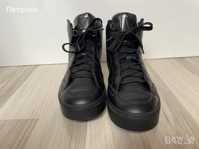 Louis Vuitton мъжки кожени обувки 8 ( EU 43 ) Оригинал, снимка 3 - Маратонки - 51366180