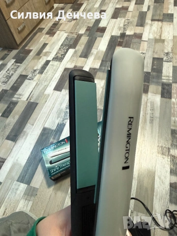 Преса за коса Remington Shine Therapy S8500, 230 градуса, LCD, Бяла, снимка 4 - Друга електроника - 53487936
