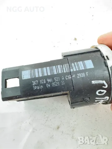 Ключ Управление Светлини Фарове за Волксваген, VW, BK7 1C0 941 531 A, снимка 4 - Части - 47919016