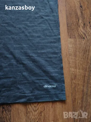 adidas All Blacks Performance Tee GRANITE - страхотна мъжка тениска КАТО НОВА ХЛ, снимка 10 - Тениски - 49496830