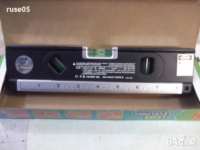 Нивелир лазарен "LASER LEVEL PR04", снимка 8 - Измервателни инструменти - 49238014