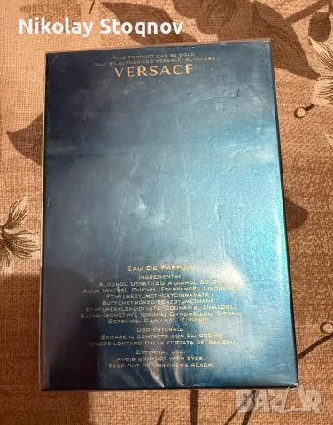 Парфьом Versace 100мл, снимка 2 - Мъжки парфюми - 56259962