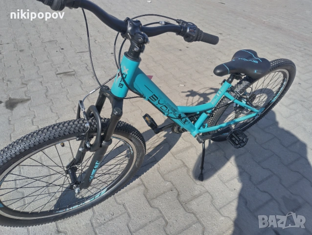 BYOX Велосипед 24" PRINCESS тюркуаз, снимка 10 - Велосипеди - 53848699