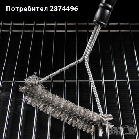3049 Четка за почистване на скара, снимка 2 - Барбекюта - 35711716