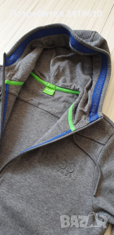 Hugo Boss Saggy Hoodie Full Zip Regular Fit Mens Size М ОРИГИНАЛ! Суичер с цял Цип!