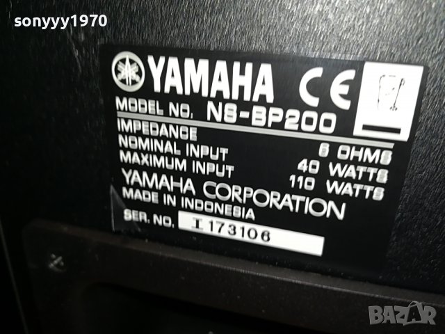 YAMAHA NS-BP200 2БР ТОНКОЛОНИ 0701231732, снимка 5 - Тонколони - 39223390