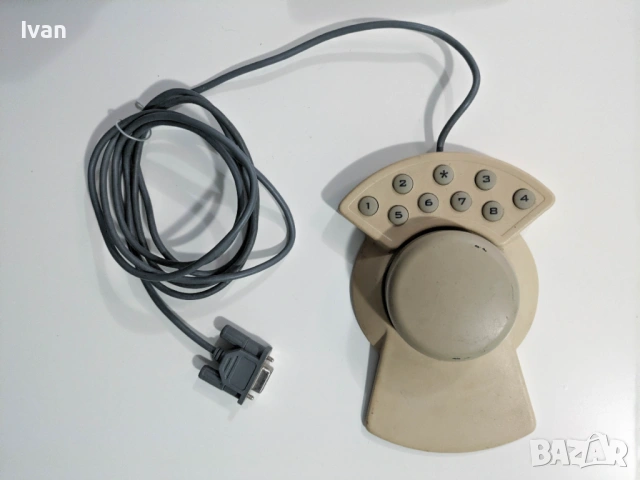 Vintage колекционерска мишка Logitech Magellan Space Mouse 3D Connexion