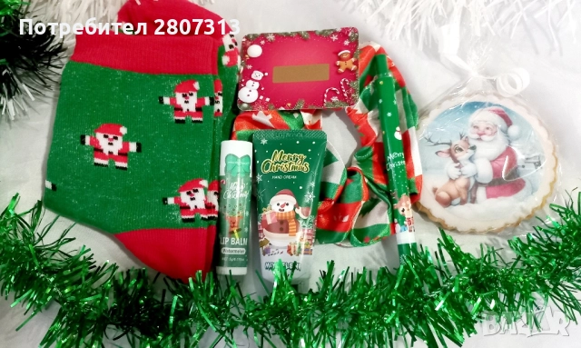 Коледен комплект козметика , снимка 3 - Комплекти и лотове - 52343144