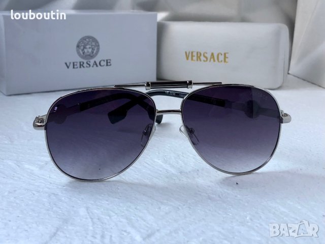 Versace VE2236 мъжки слънчеви очила авиатор унисекс дамски, снимка 4 - Слънчеви и диоптрични очила - 41957501