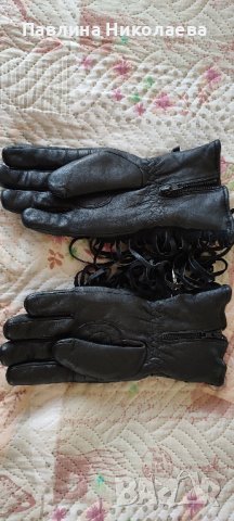 Мото ръкавици-естественакожа, снимка 2 - Аксесоари и консумативи - 42211801