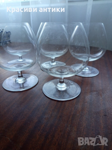 Чаши за коньяк, големи, красиви, снимка 4 - Чаши - 52427795