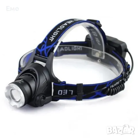 Фенер за глава със силна светлина и SOS режим, снимка 8 - Къмпинг осветление - 47911947