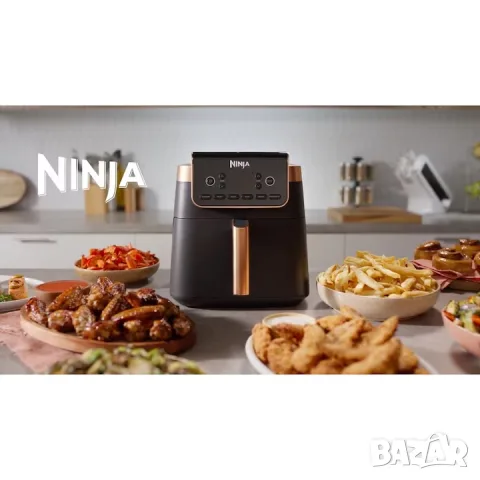Еър фрайър Ninja - MAX PRO, 2000W, 6.2 l, снимка 3 - Фритюрници - 56182877