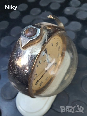 Часовник Slava , снимка 3 - Антикварни и старинни предмети - 53814679