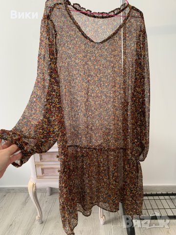 Рокля в размер L, снимка 5 - Рокли - 44178923