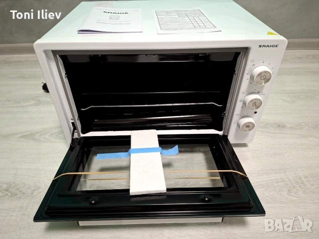 Мини фурна SNAIGE - нова, в гаранция, снимка 3 - Печки, фурни - 53499422