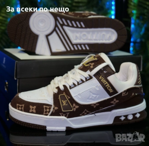 Louis Vuitton Мъжки Маратонки С Кутия👟Мъжки Спортни Обувки Луис Витон👟Сникърси Код S91, снимка 2 - Маратонки - 52417351