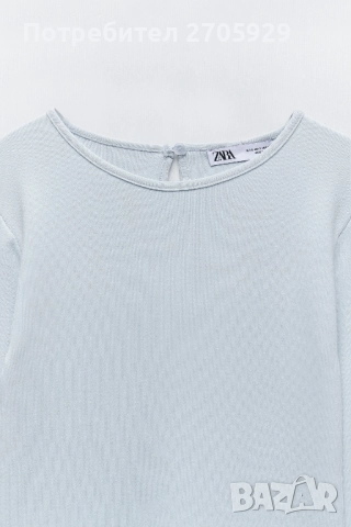 Zara плетена рокля, размер М, снимка 10 - Рокли - 51434712