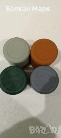 Комплект силиконови чаши LIEWOOD с динозаври 🦕, снимка 6 - Прибори, съдове, шишета и биберони - 52386932