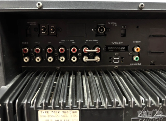 Hi-Fi стерео ресийвър (комбиниран усилвател и тунер) Philips Type 70FR "Easy Logic", снимка 8 - Ресийвъри, усилватели, смесителни пултове - 53796569