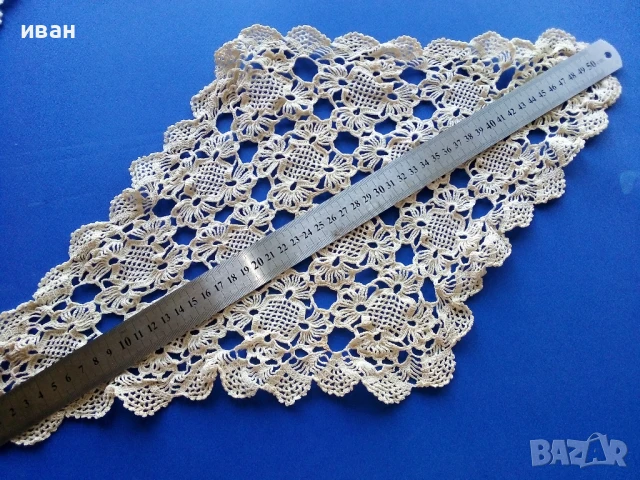 Стари дантели, снимка 7 - Антикварни и старинни предмети - 50682327