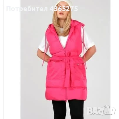 Последни размери 💕дебели елеци ,2 цвята, снимка 4 - Елеци - 51350656