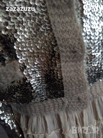 BY MALENE BIRGER дамска  жилетка, финна ламска вълна, снимка 6 - Жилетки - 35930365