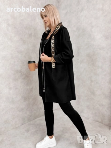 Дамско палто CLAUDETTE, 4цвята , снимка 8 - Палта, манта - 51599518