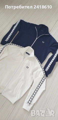 Fred Perry Full Zip Mens Size  M НОВО! ОРИГИНАЛ! Мъжки Горнища!, снимка 11 - Спортни дрехи, екипи - 53593515
